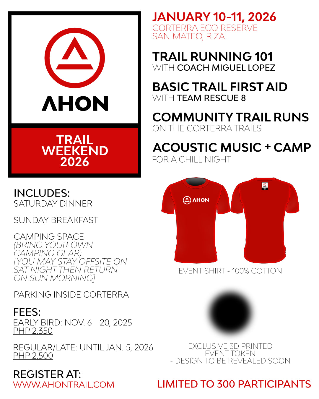 Ahon Trail Weekend 2026