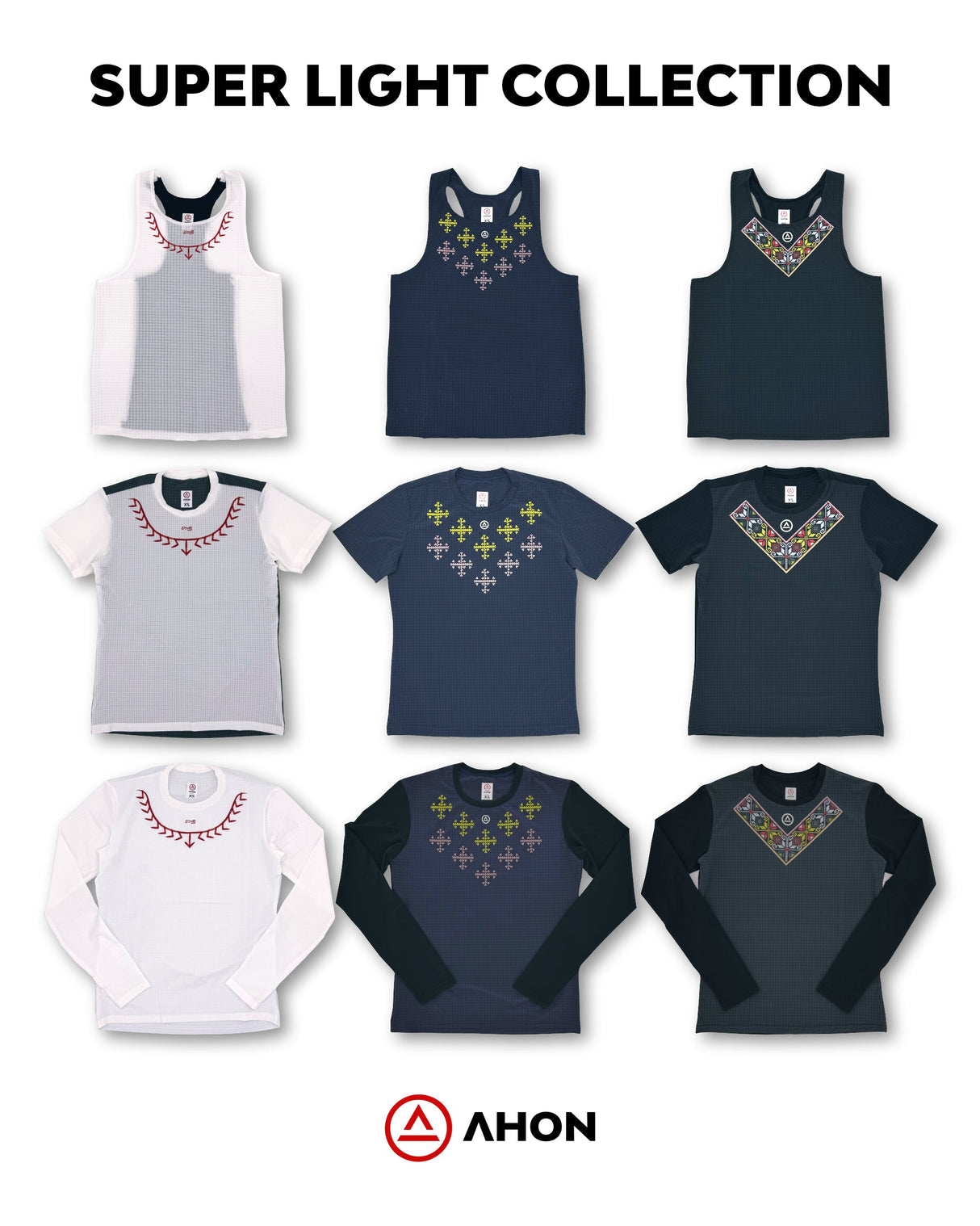 Ahon lightweight running shirt and singlet