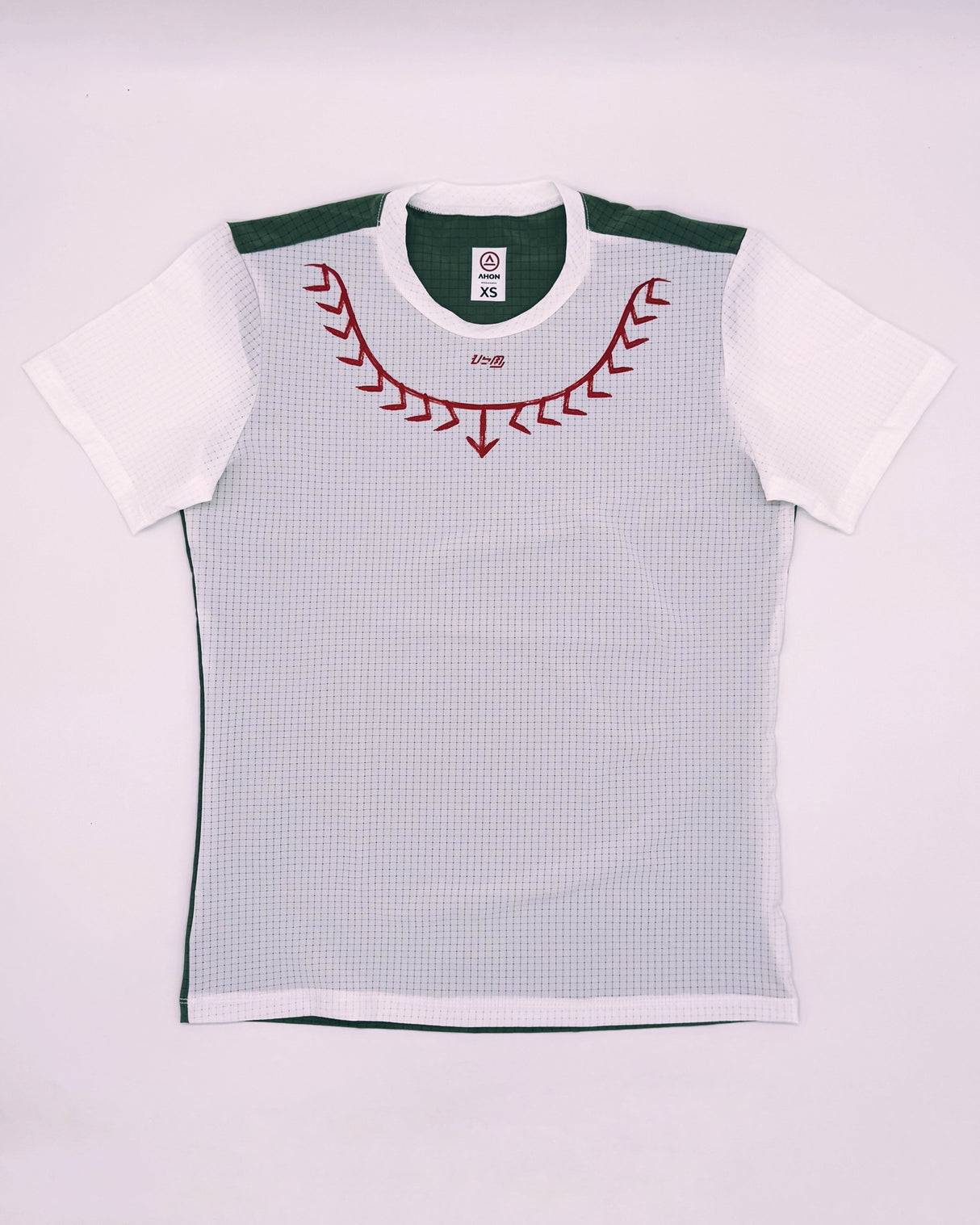 Koling Super Light Shirt – White / Stone Green (Unisex) - Ahon.ph