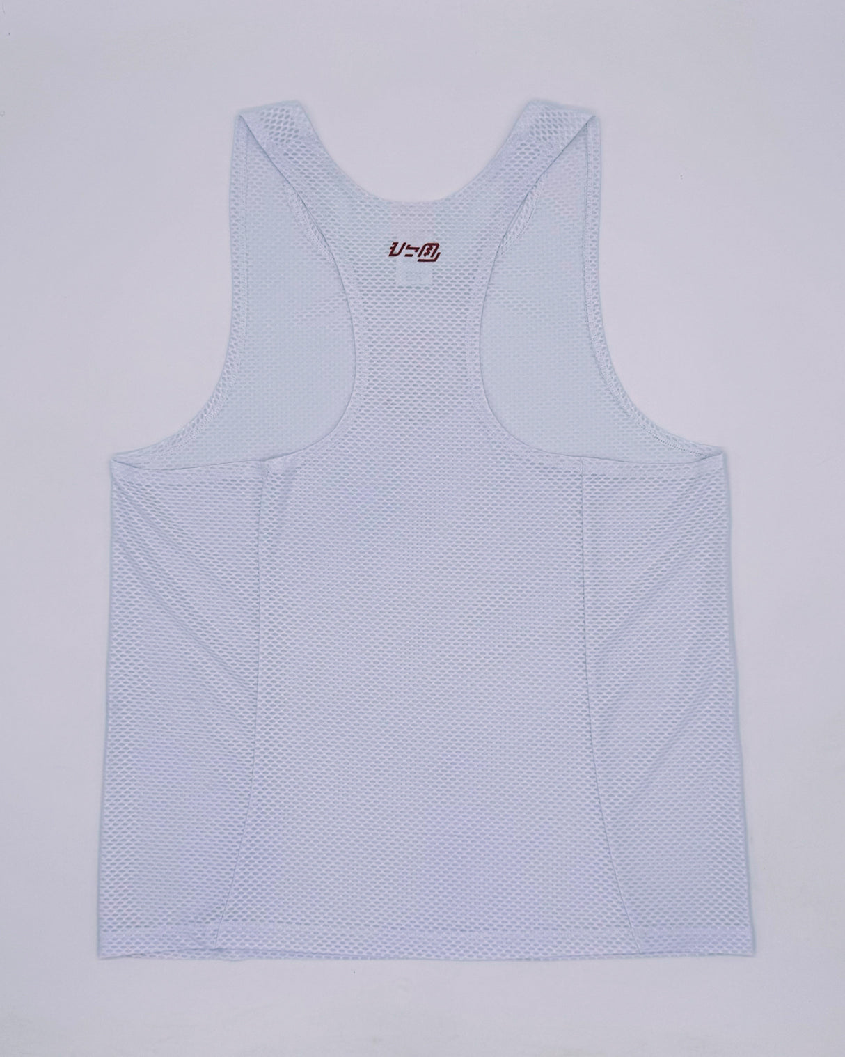 Back view of the KSU Singlet 1 showing lightweight MaxVent mesh fabric