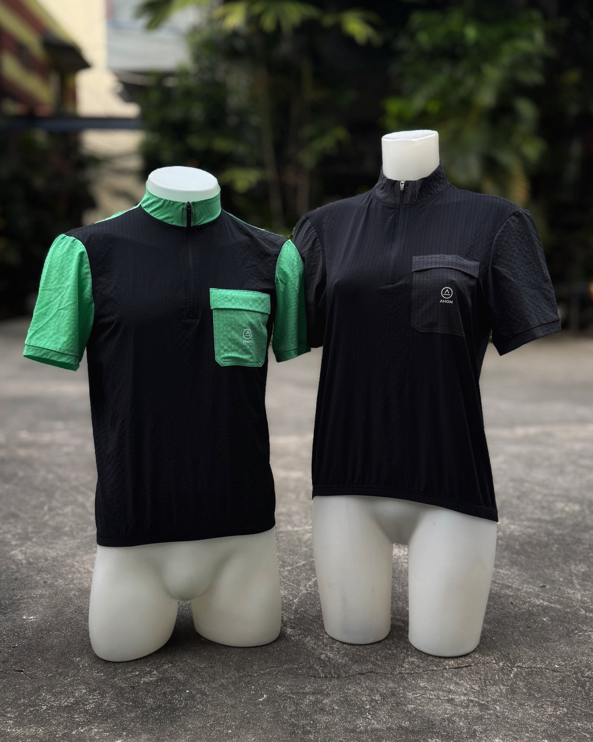 (Tito/Tita) Gravel Jersey – Black / Green - Ahon.ph
