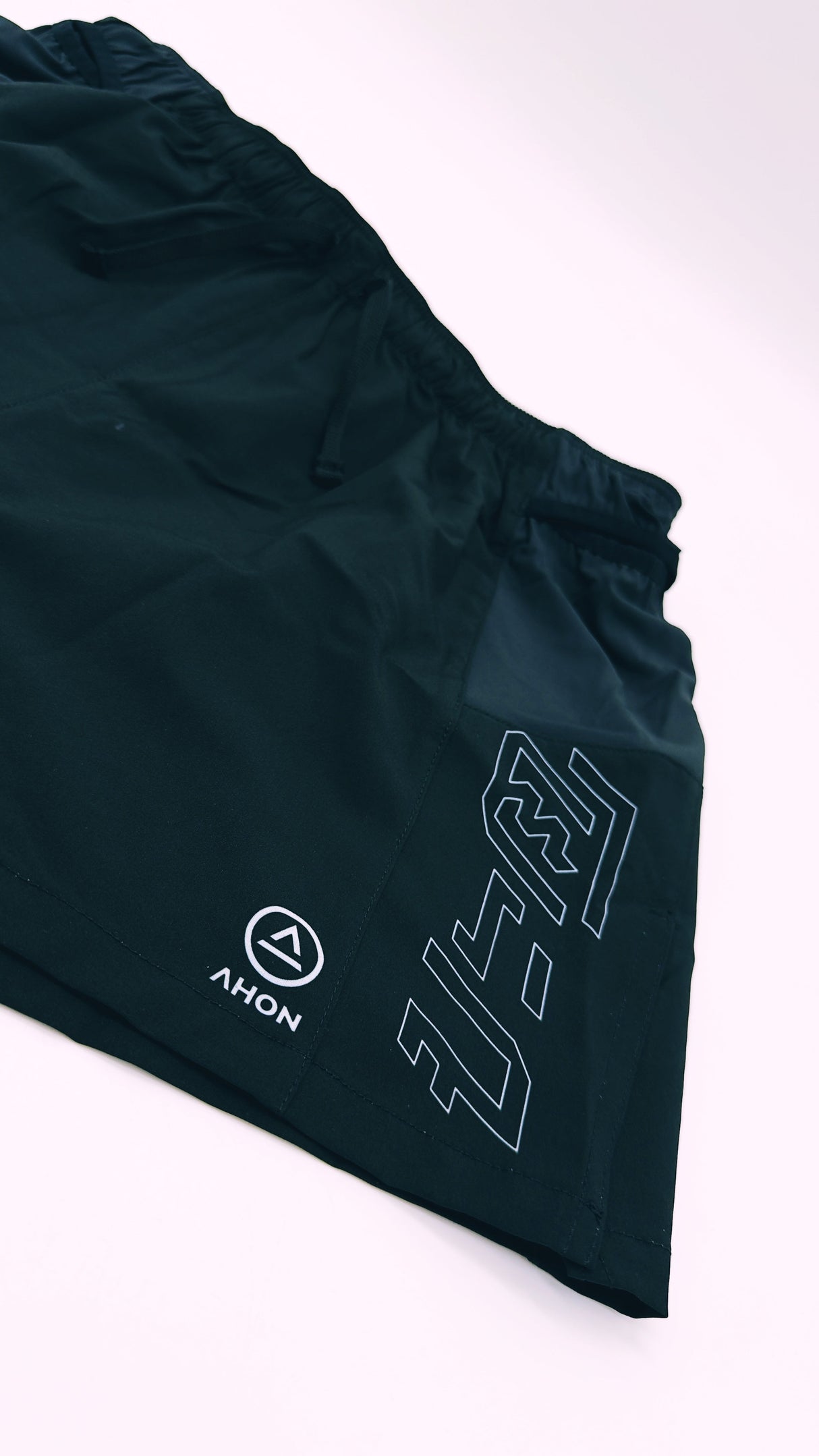 flatlay of Ahon Trail Shorts Pro (Colorway 4), front view