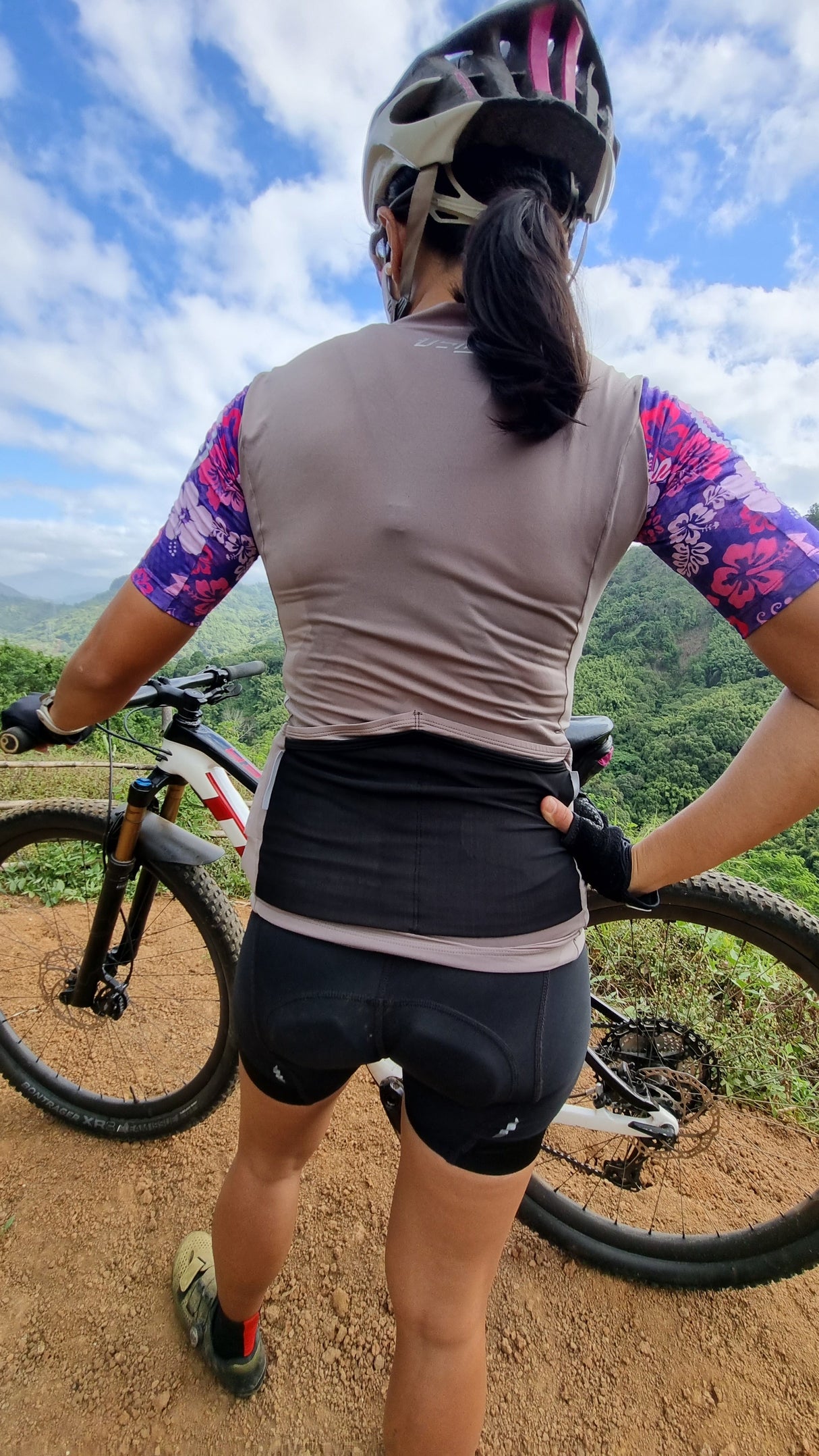 Adventure Jersey - Base (gumamela / taupe / violet) - Ahon.ph