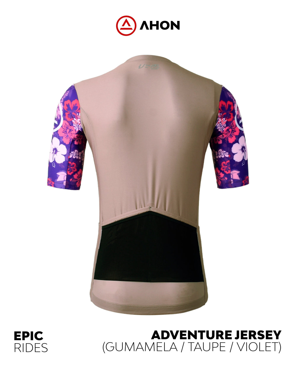 Adventure Jersey - Base (gumamela / taupe / violet) - Ahon.ph