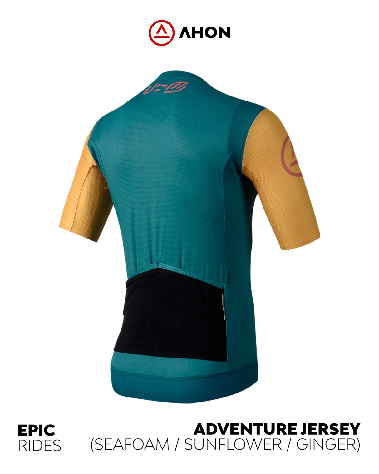 Adventure Jersey - Train (seafoam / sunflower / ginger) - Ahon.ph
