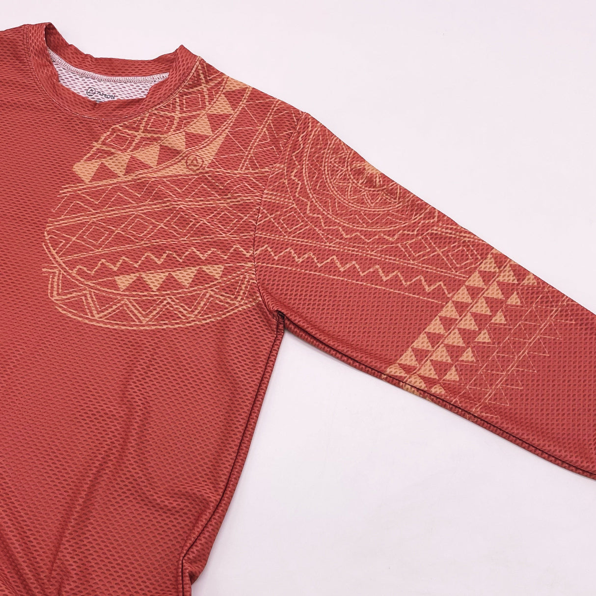 EbriBradie Maxvent LS Shirt (red lip / caramel) - dri fit mesh - Ahon.ph