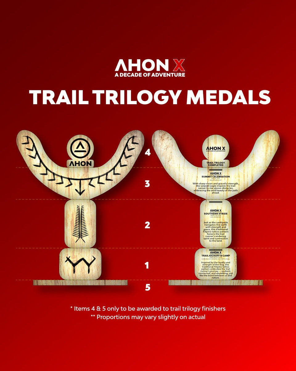 Ahon X: Trail Trilogy Medal — A Totem Pole-Inspired Masterpiece – Ahon.ph
