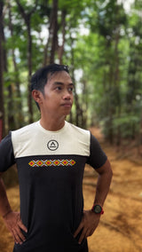 Lakan Super Light SS Shirt (charcoal/cream) - unisex