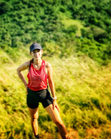 Feather Light Baluti Singlet — Red