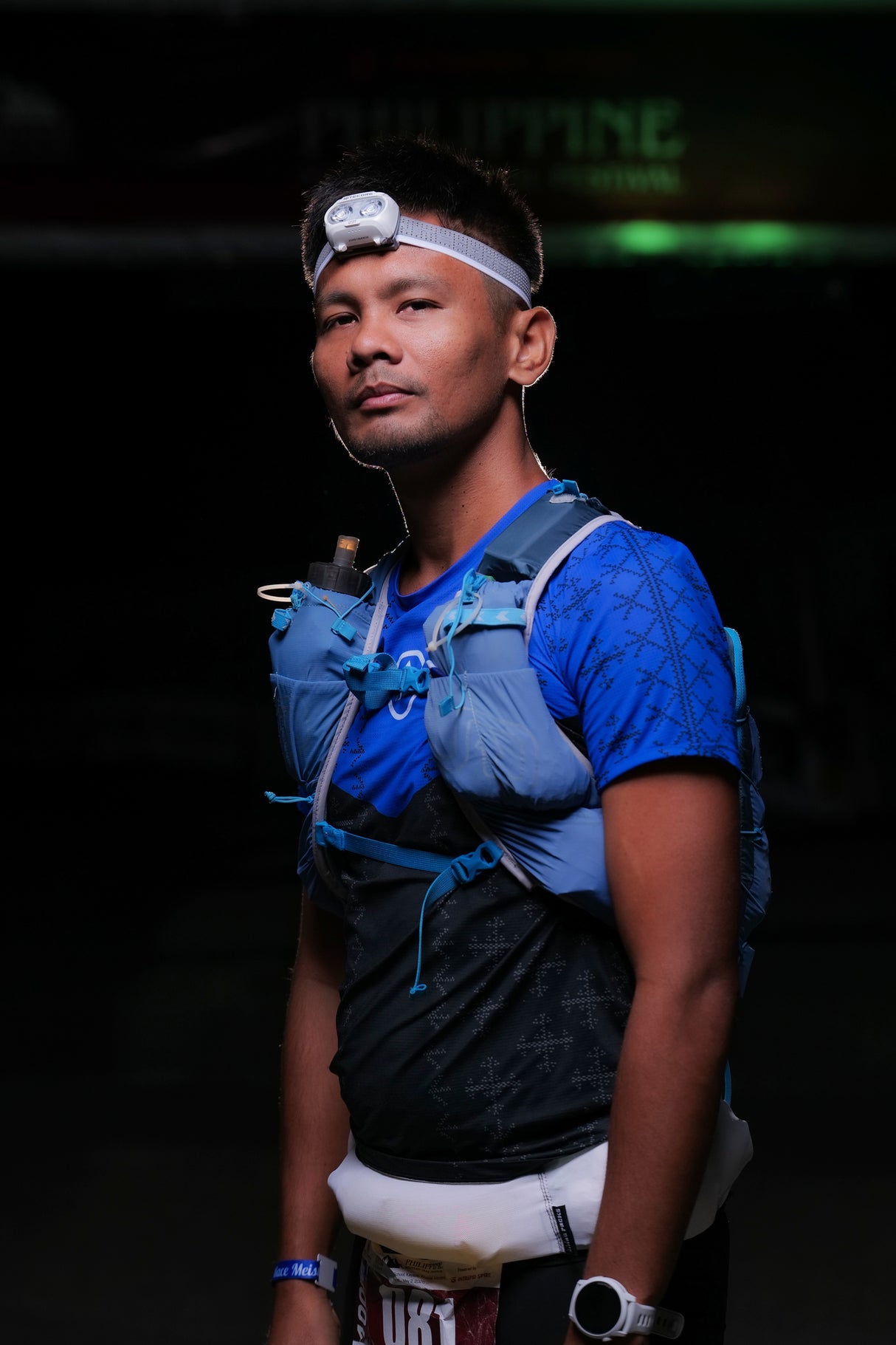 Layag Ultra Light SS shirt - blue/black