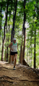 Lakambini Super Light Singlet (white/green) - unisex