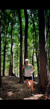 Lakambini Super Light Singlet (white/green) - unisex