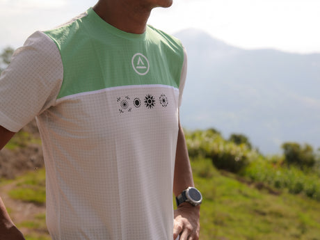 Lakambini Super Light SS Shirt (white/green) - unisex