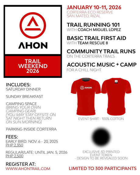 Ahon Trail Weekend 2026 - Ahon.ph