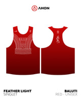 Feather Light Baluti Singlet — Red