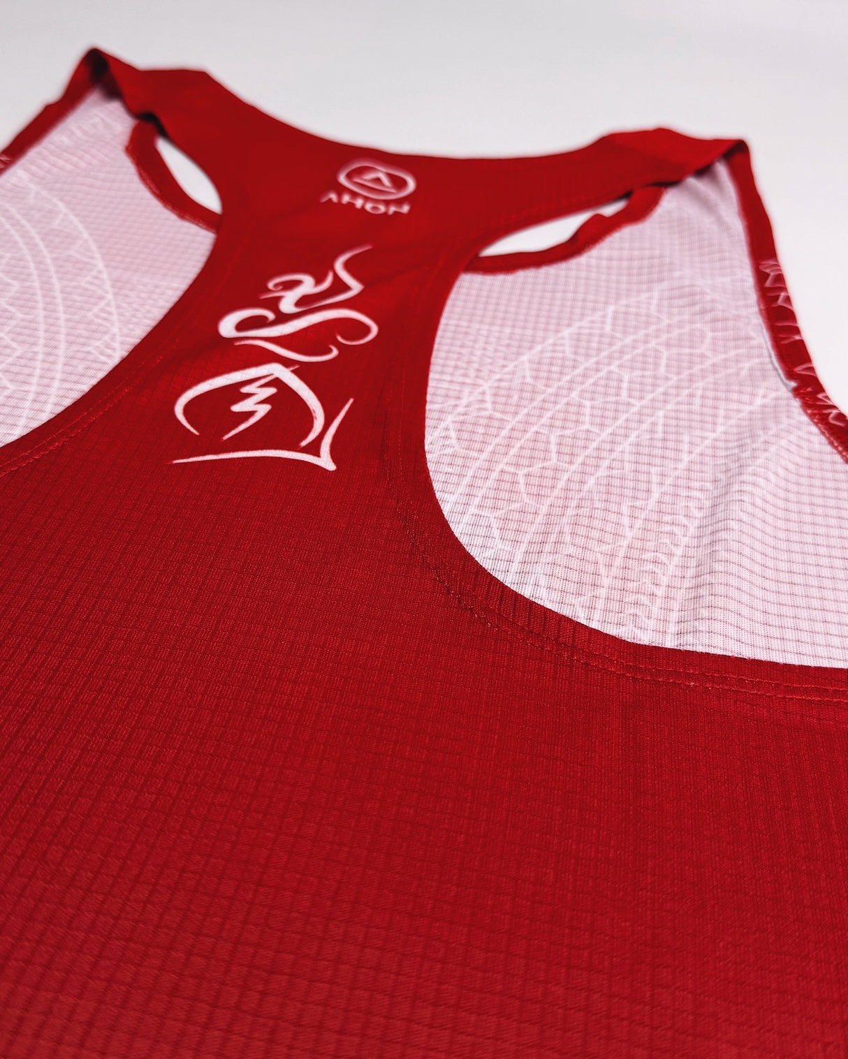Feather Light Baluti Singlet — Red - Ahon.ph