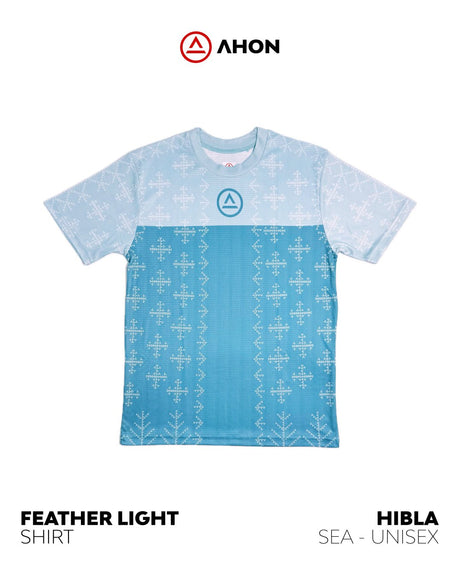 Feather Light Hibla Shirt — Sea - Ahon.ph