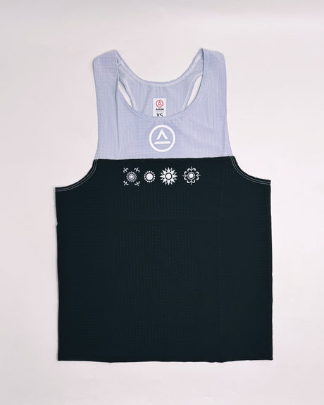 Lakambini Super Light Singlet (black/lilac) - unisex - Ahon.ph