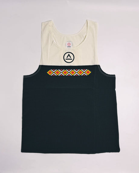 Lakan Super Light Singlet (charcoal/cream) - unisex - Ahon.ph