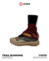 Yugto Trail Running Gaiters - Burgundy - Ahon.ph