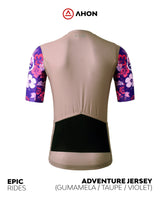 Adventure Jersey - Base (gumamela / taupe / violet) - Ahon.ph