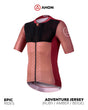 Adventure Jersey - Train (ruby / amber / beige) - Ahon.ph