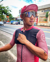 Adventure Jersey - Train (ruby / amber / beige) - Ahon.ph