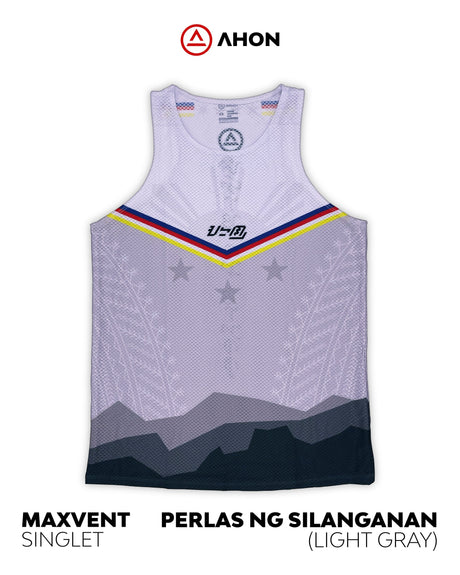 Perlas Ng Silanganan running singlet - maxvent (light gray) - Ahon.ph