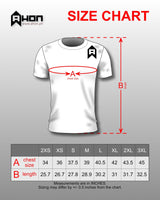 Ahon lightweight running shirt sizing